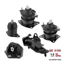 5Pcs Engine Motor Mount  Trans Mount Compatible with a-cura 2004 2005 2006 TL