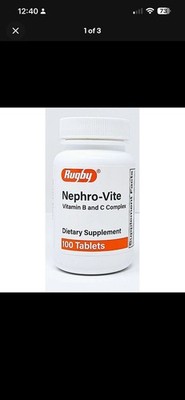 NEPHRO-VITE  TABS Size: 100 by RUGBY 