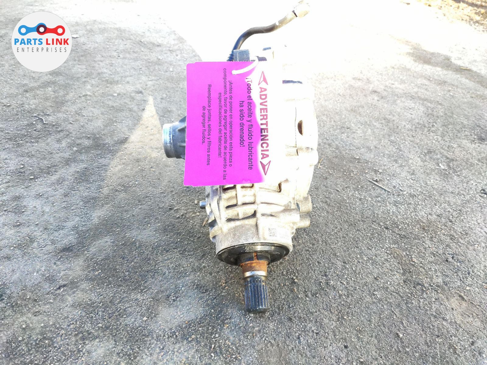 2017-20 MASERATI LEVANTE FRONT DIFFERENTIAL CARRIER AXLE AWD 3.0L GAS ASSY M161