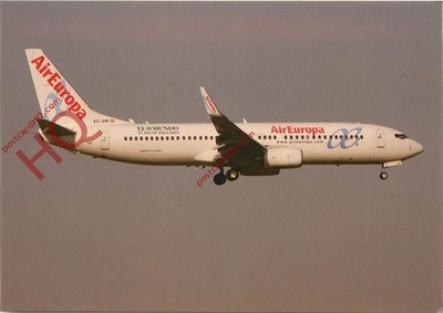 Ansichtskarte::AIR EUROPA BOEING 737-85P EG-JHK