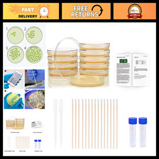 Bacteria Science Kit with Petri Dishes, Agar Plates Swabs STEM Experiment fo