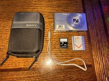 Sony Cyber-shot DSC-W830 20.1MP Digital Camera w/ Case, battery and 8GB SD Card