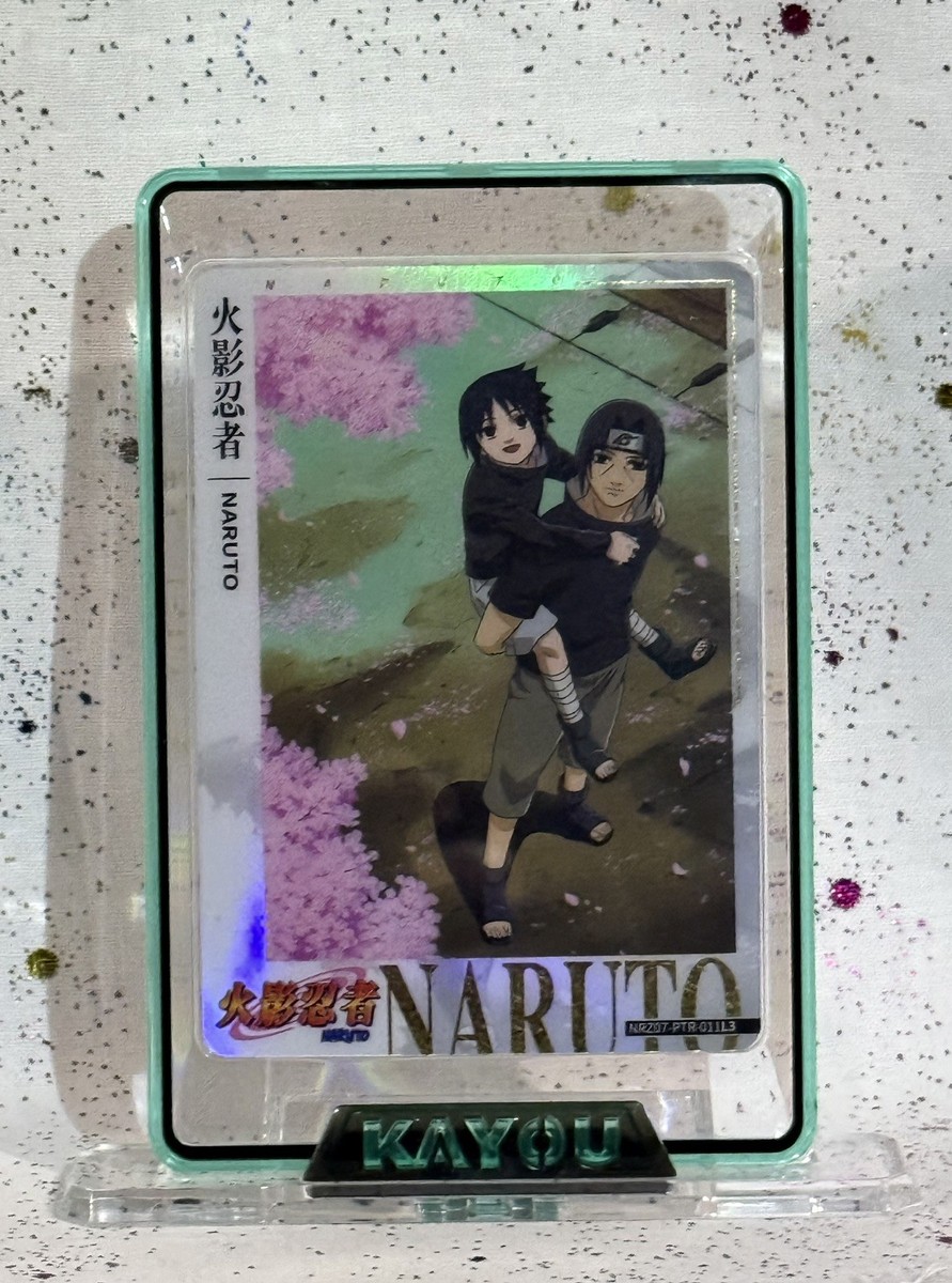 Sasuke & Itachi Uchiha NRZ07-PTR-011L3 Official Naruto Kayou