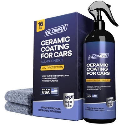 Premium Ceramic Coating for Cars with UV Protection (16 oz)   Extremely Hydropho