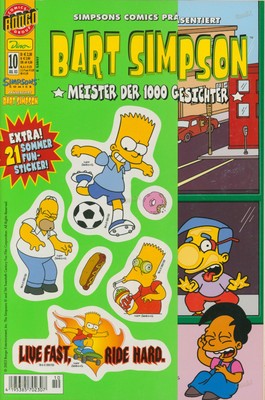 Simpsons Comics Nr. 10 - Dino (1996-2018) Zustand 1/1-
