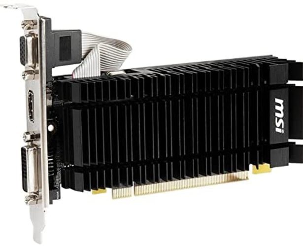 MSI Gaming 64-Bit Dual-Link DVI-D/HDMI NVIDIA GeForce Low Profile Graphics Card