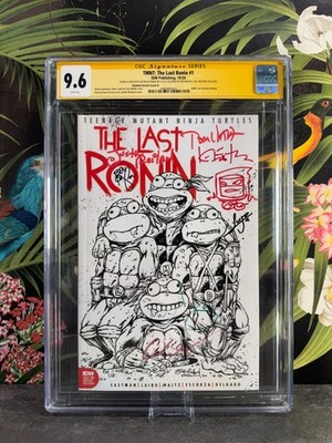 Last Ronin #1 CGC 9.6 SS Roiland Variant, Signed & Sketched by Eastman + 7 more