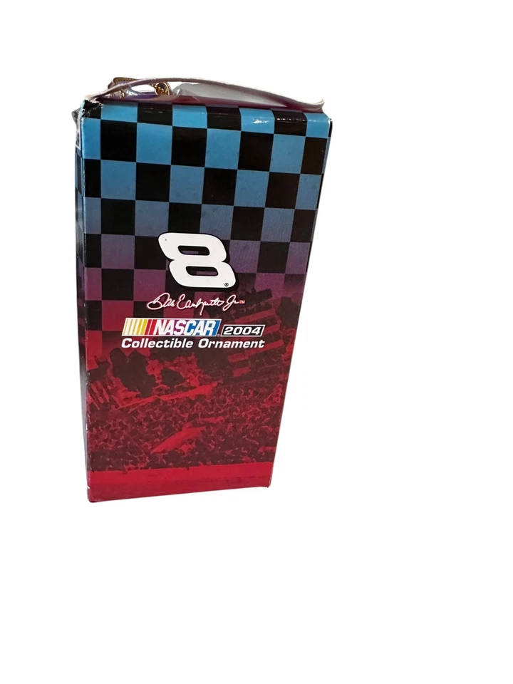 Adorno coleccionable vintage 2004 Dale Earnhardt Jr NASCAR Trevco n.º 8 con caja Foto 2 de 4