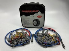 Quality Chain Corp 1547 Tire Snow Chains Pair - 22555r16 26550r15 Tires