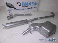 Imasaf Auspuff Set Komplett für Volvo V70 II 2.4 103KW + 125KW 2000-2007