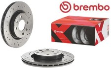 2x Bremsscheibe Brembo 09.5802.2X 2 Bremsscheiben Vorderachse Vorne