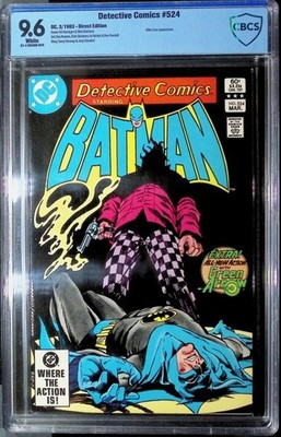 Detective Comics #524 (1937) CBCS 9.6 *1st Killer Croc!*