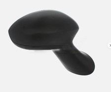 Fits Fiat 500 500C 312 2008- Electric Door Wing Mirror Black Drivers Side Right