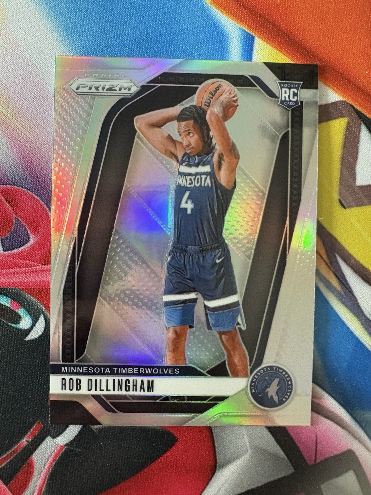 Rob Dillingham 2024-25 Panini Prizm #250 Silver (RC)