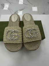 GUCCI BEIGE WOMAN SANDALS