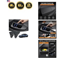 2PCS Car Front Door Trash Can for Tesla Model Y Juniper / Model Y L 2026 2025...