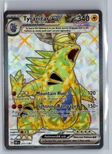 tyranitar ex pokemon card price Trading Game Premium Collection Box : Toys & Games holofoil pattern or surface detail) Pokemon Mega M Tyranitar EX