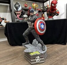 Avengers Captain America Statue 76cm Riesen F...