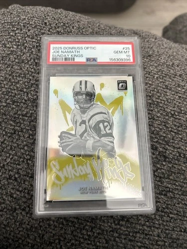 2025 Donruss Optic Joe Namath Base (PSA 10)
