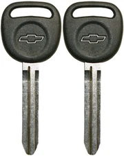 2 NEW OEM GM UNCUT BLANK IGNITION KEY BLADE CHEVY GMC ISUZU CHEVY LOGO 692365