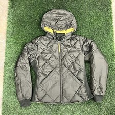VTG Eddie Bauer 1936 Skyliner Goose Down Jacket Quilted Bomber M Olive Green
