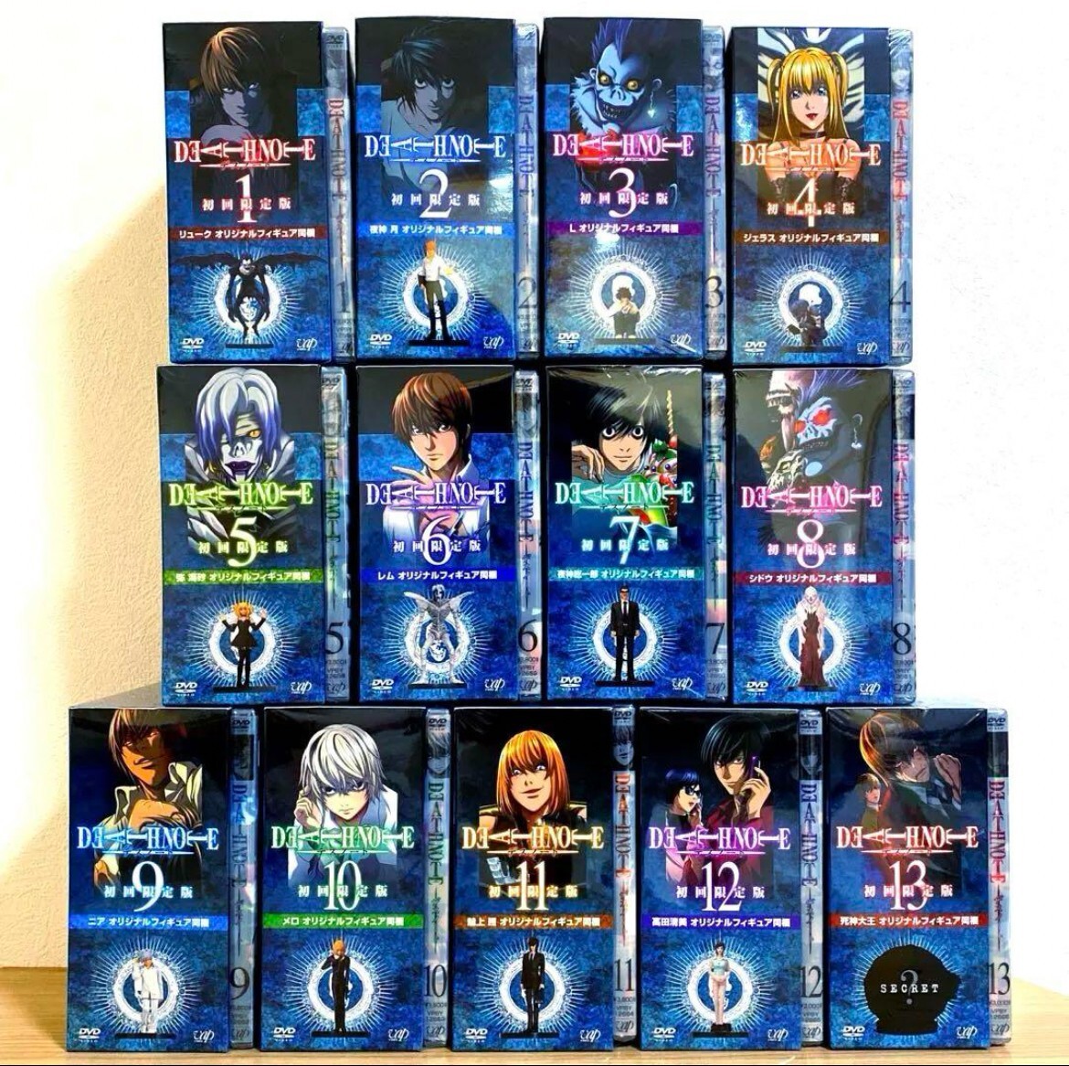 Death Note Figure First Production Limited Edition complete 13 set
