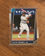Taylor Trammell 2021 Donruss Clearly Rated Rookie #19 Seattle Mariners Astros RC
