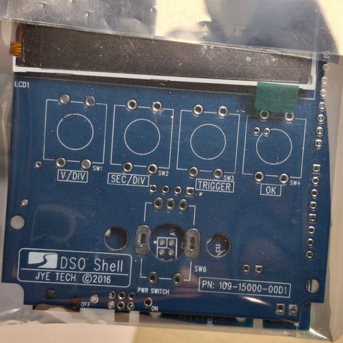 (1) Kit de osciloscopio digital 15001K JYE Tech DS015001K DSO-SHELL con carcasa - Imagen 5 de 24