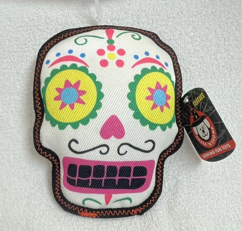 Dog Toy CHASE N’ CHOMP Durable TPR Squeaking Fetch Toy Howling Fun NWT - Image 4 of 4