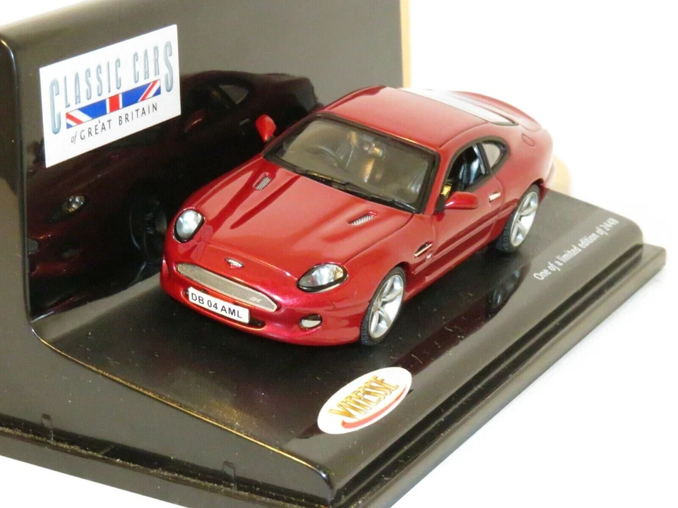 ASTON MARTIN DB7 GT TORO RED VITESSE 20676 1:43 DB7GT AUTO BRITANNICHE 2003 - Immagine 2 di 4