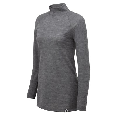 Knox Clara Ladies Long Sleeve Multi Sport Motorcycle Base Layer - Grey