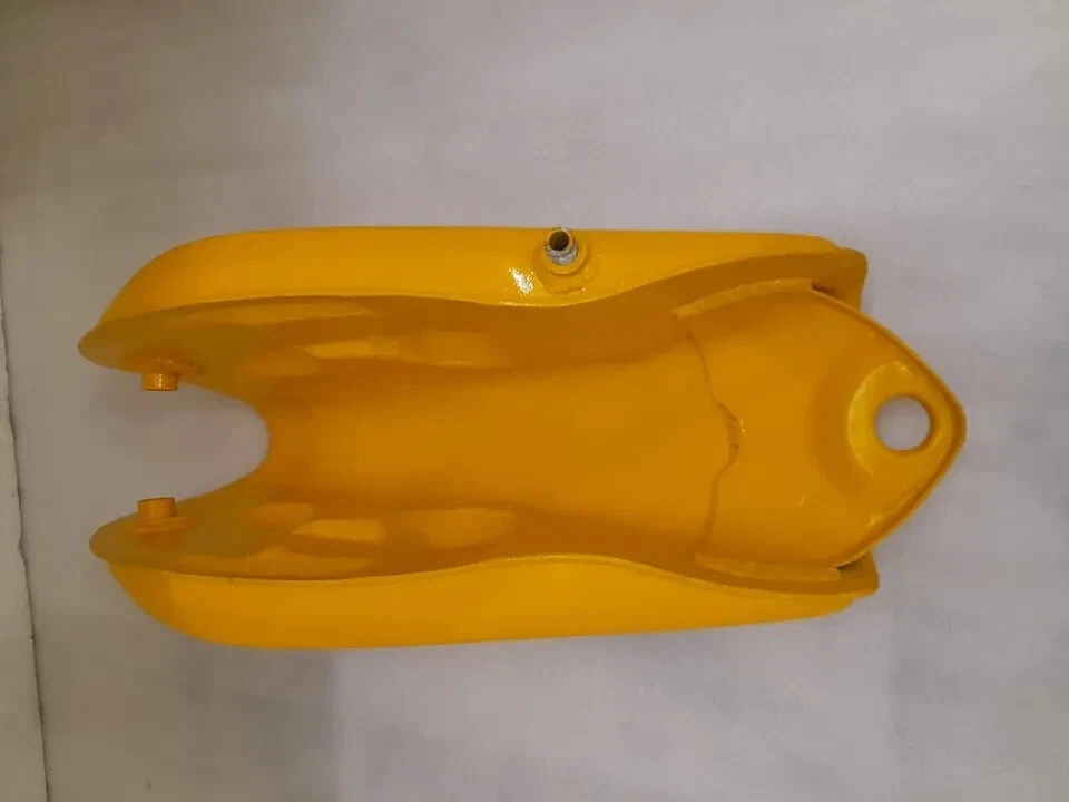 Yamaha Yz125 Yz 125 1976 Yellow Painted Aluminium Petrol Fuel Gas Tank |Fit For - Image 4 of 4