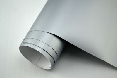 Auto Folie SILBER MATT 100 x 152 cm 3D Klebefolie Car Wrapping
