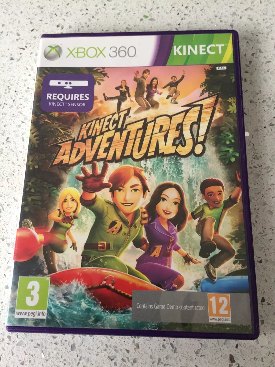 Video Game - X-Box 360 - Kinect Adventures Game For Use With Connect Camera