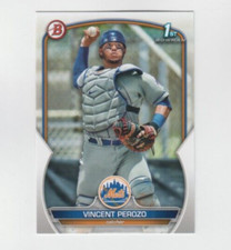 (20) Vincent Perozo 2023 BOWMAN PAPER STOCK PROSPECT LOT #BP-102 NEW YORK METS