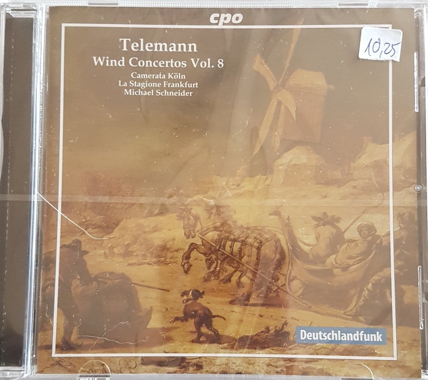 Telemann Overtures 8CDセット CD-BOX Telemann Complete Overtures Vol. 2 DIGIPAK Brilliant