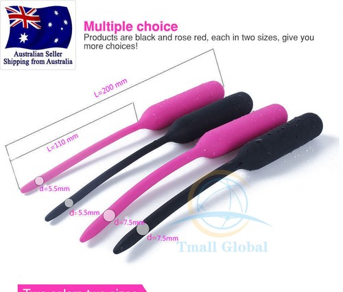 10 speed Urethral Vibrator Male Dilator Female Penis plug sex toy - Picture 4 of 17