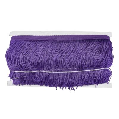   Fransen Fransenband Fransenborte frings Troddeln Polyester 8-10 cm rot