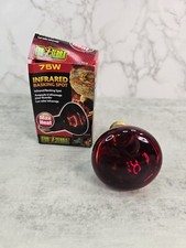 Exo Terra Infared Basking Spot 75 WATT PT-2142 Red 75watt Retiles Warm Heat