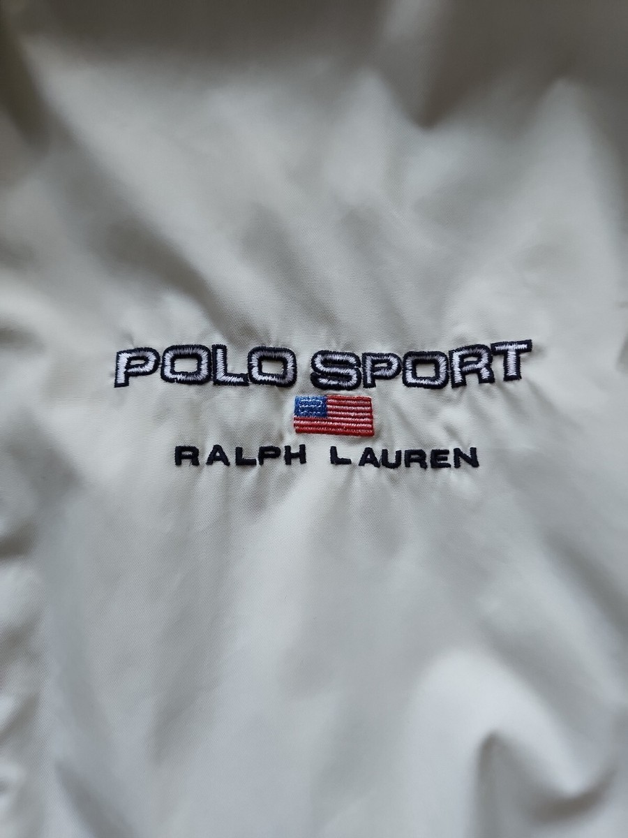 Polo Sport Reversible White Green/yellow Ralph Lauren jacket