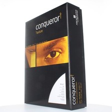 Image of Conqueror A4 100gsm Premium Paper Packs of 500, 4 Colours, 3 Textures