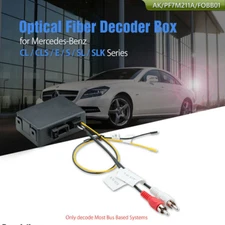 Car Optical Fiber Stereo Decoder Box for Mercedes-Benz E/CL/CLS/S/SL/SLK Class