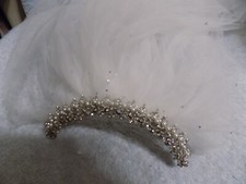 Wedding Headpiece  Veil Approx. 29" Long See All Photos