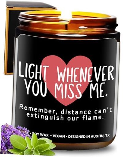 Long Distance Relationship Candle for Couples – Stay Connected