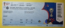 FIFA World Cup 2018 Match 20 Spain Iran Ticket (Mint Perfect Condition)