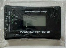 Power Supply Tester - Easy To Read Power Voltage - NEW