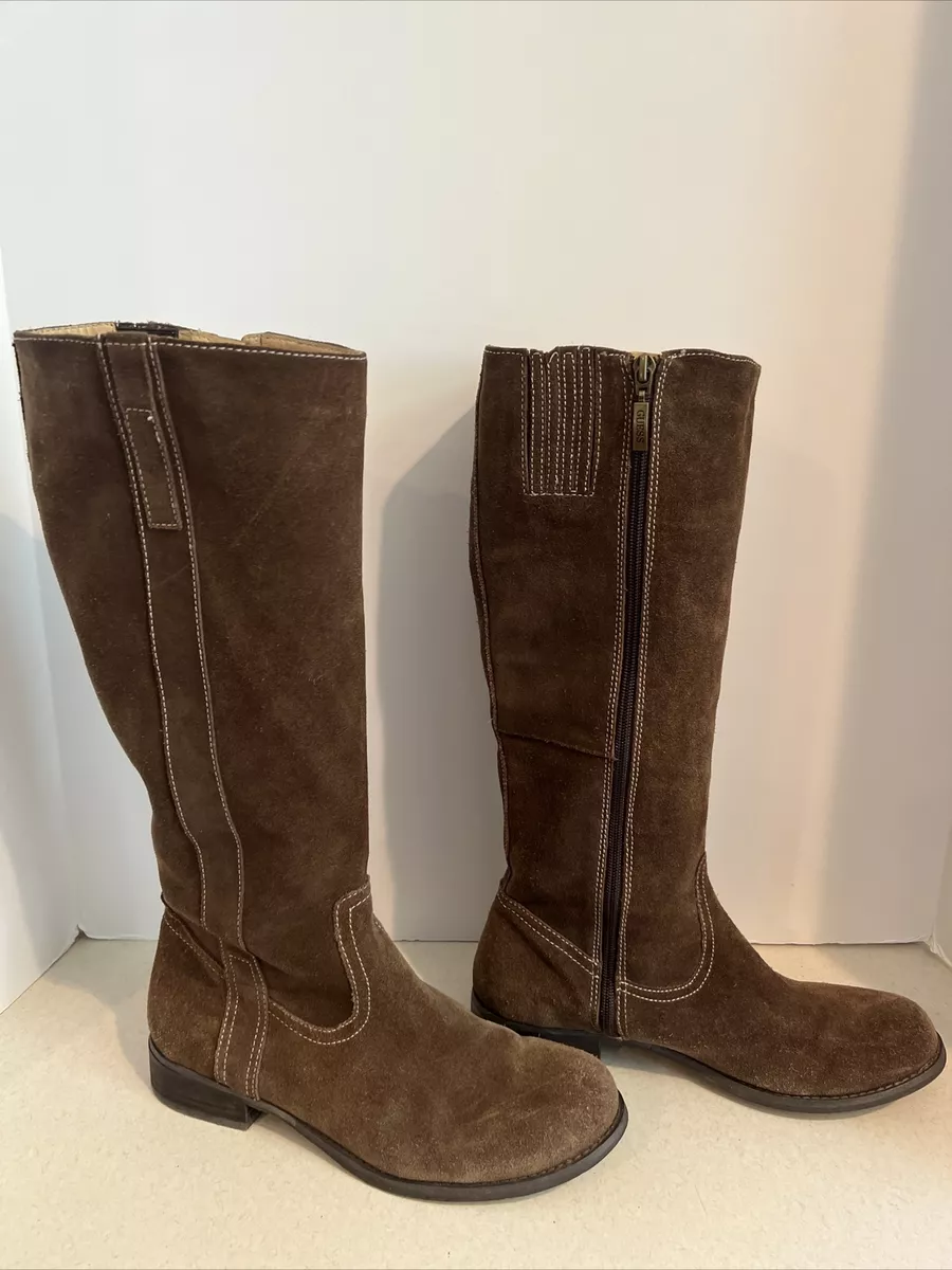 Guess hot sale flat boots