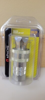 #ad Apache 3000 PSI Quick Coupler Set 1 2quot; FNPT $19.75