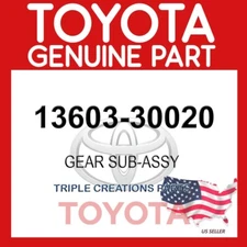 Genuine Toyota 13603-30020 Gear Injection 1360330020 OEM