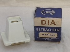 DDR-Diabetrachter Monoskop "MALIPIT" weiss mit defekter OVP